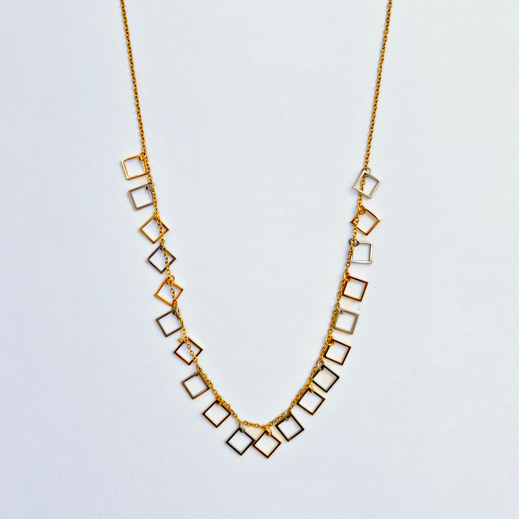 Geometric Square Charm