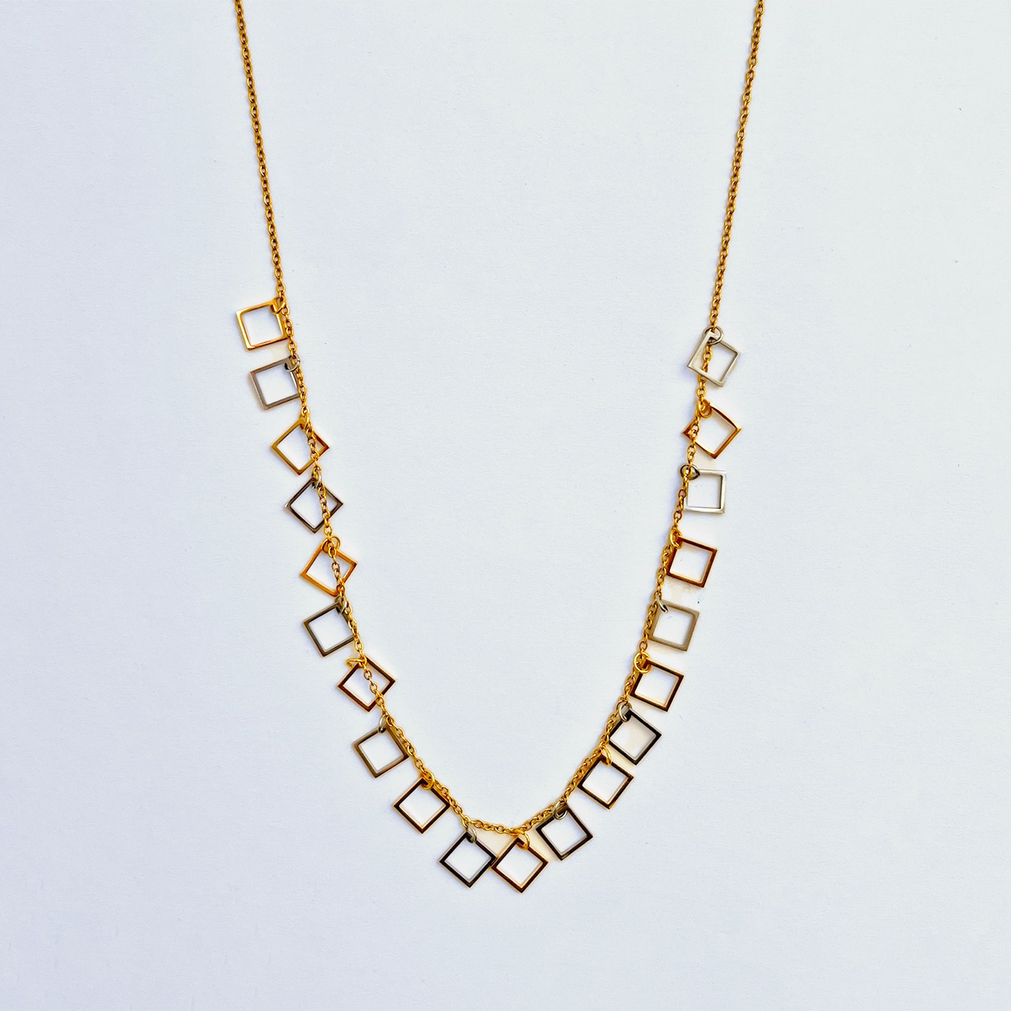 Geometric Square Charm