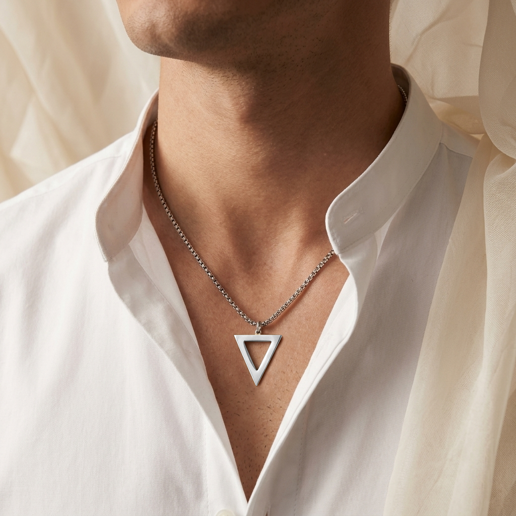 Geometric triangle chain