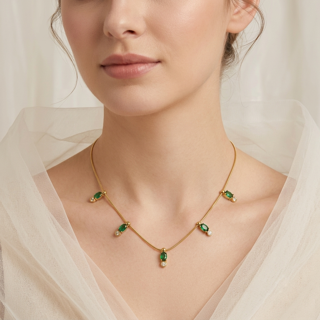 Emerald Oval Gemstone