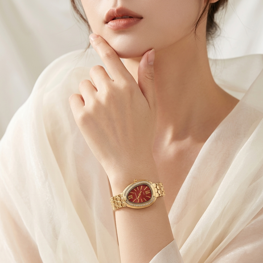 Ruby Drop Watch