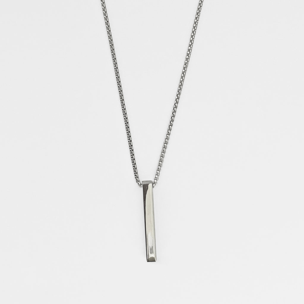 Vertical bar pendant chain
