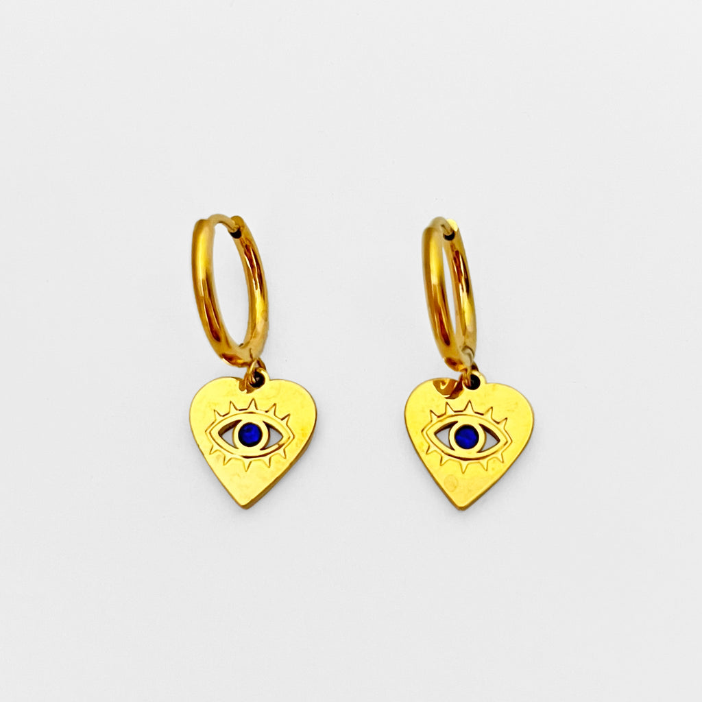 Evil Eye Hoop