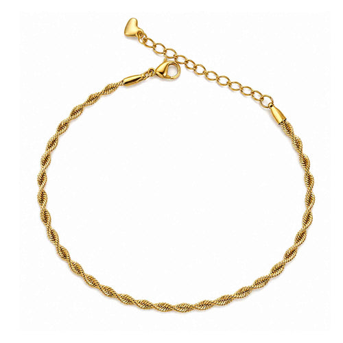 Classic Rope Twist Anklet