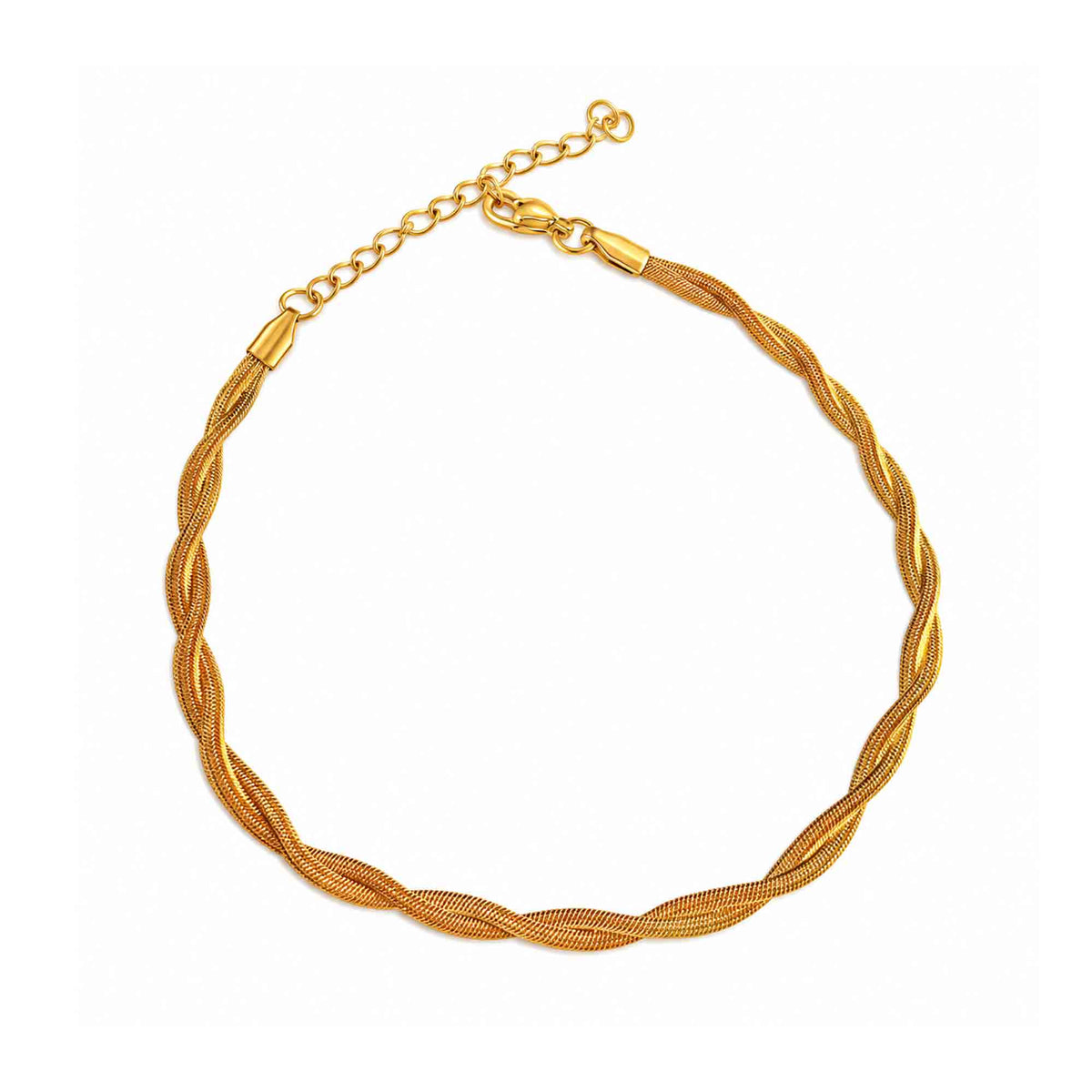 Twisted Wave Anklet