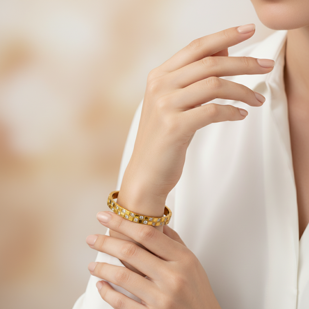 Checkered Bangle