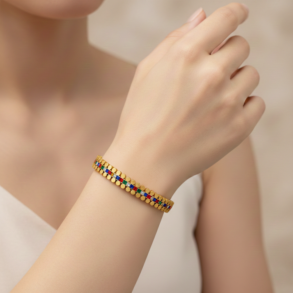 Multicolor stone