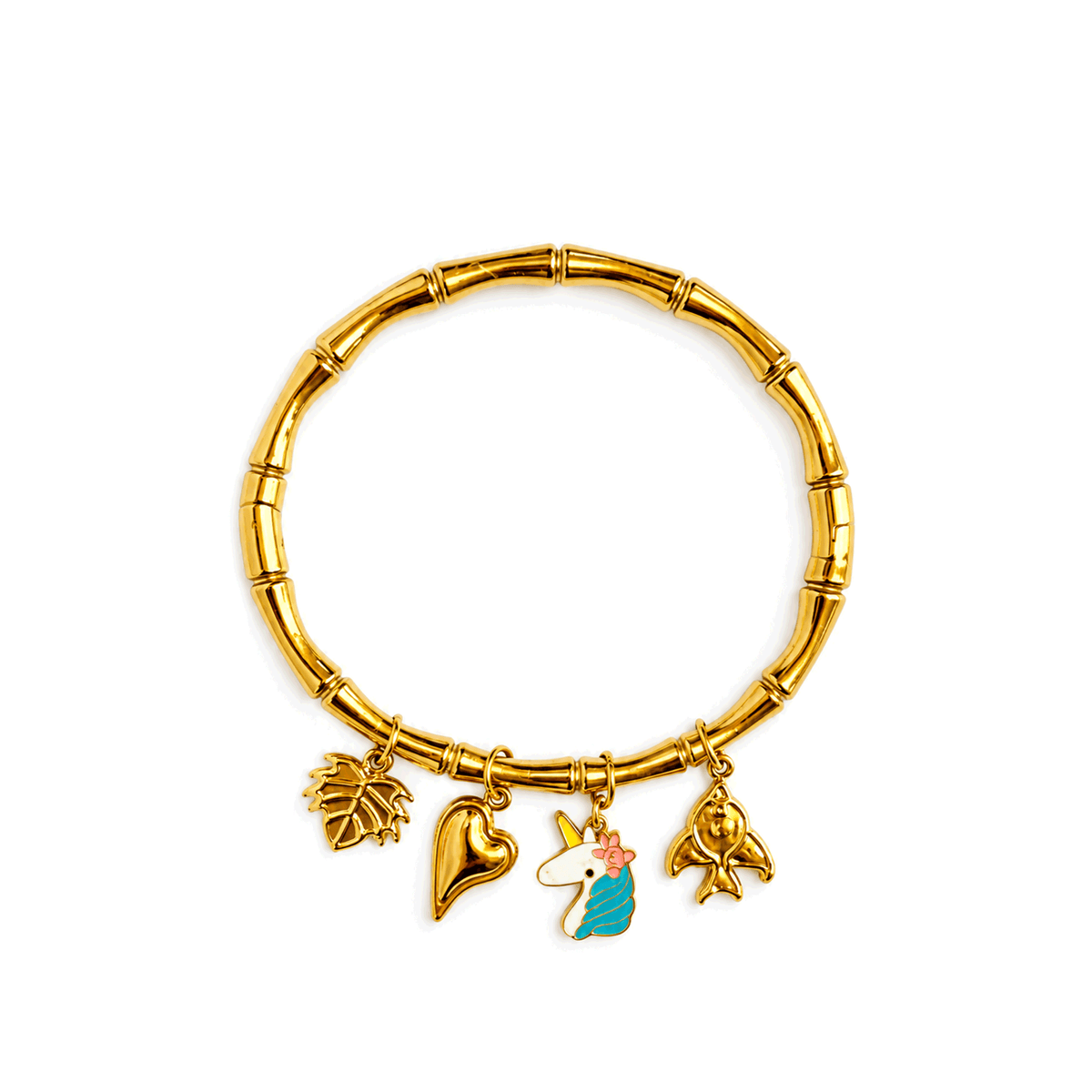 Unicorn Love Charm Bangle