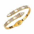 Crystal Square Bangle