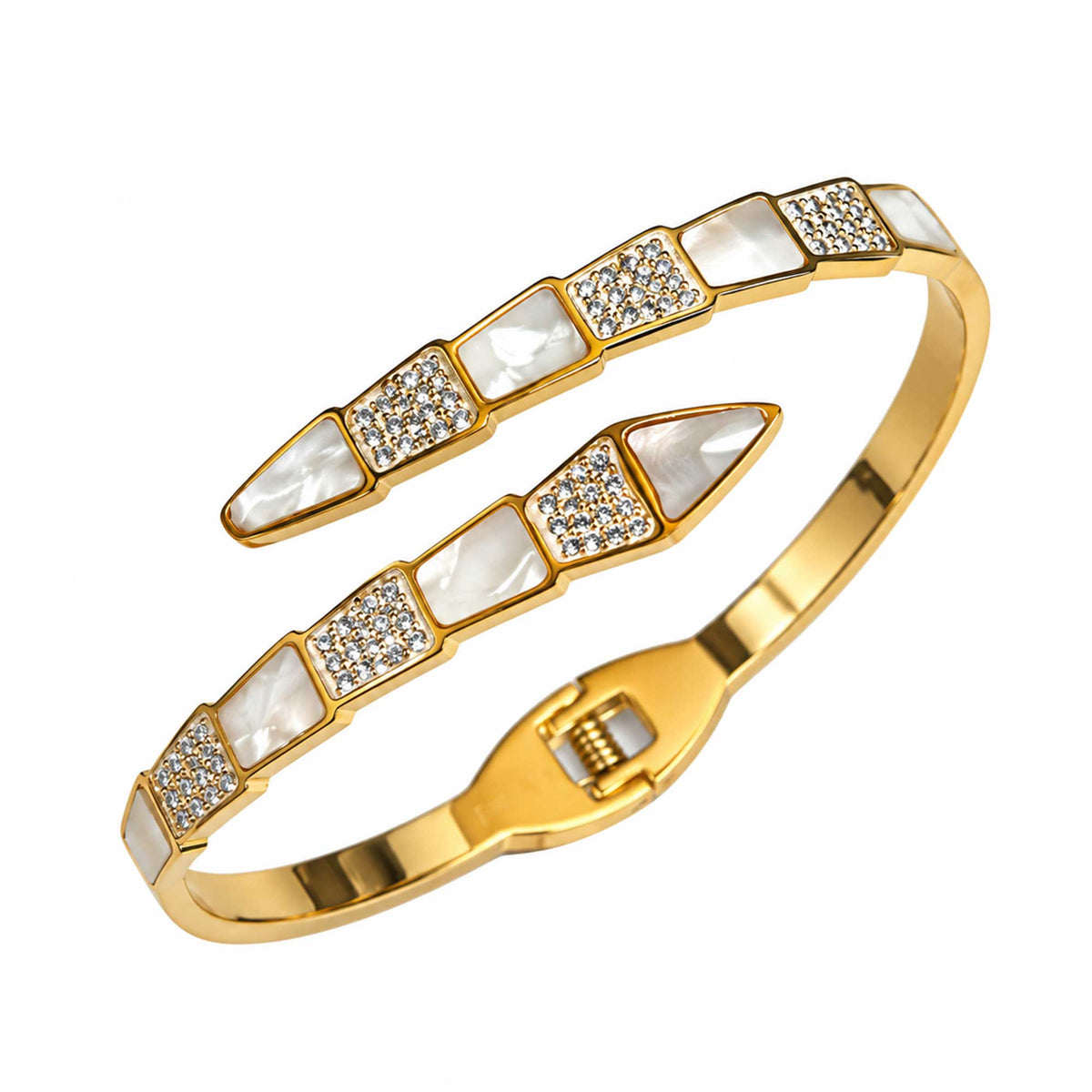 Crystal Square Bangle