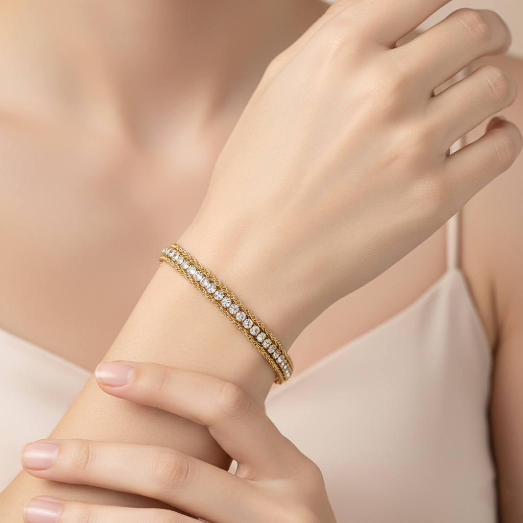 Crystal Rope Chain