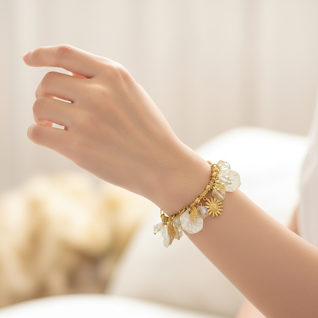 Flower charms