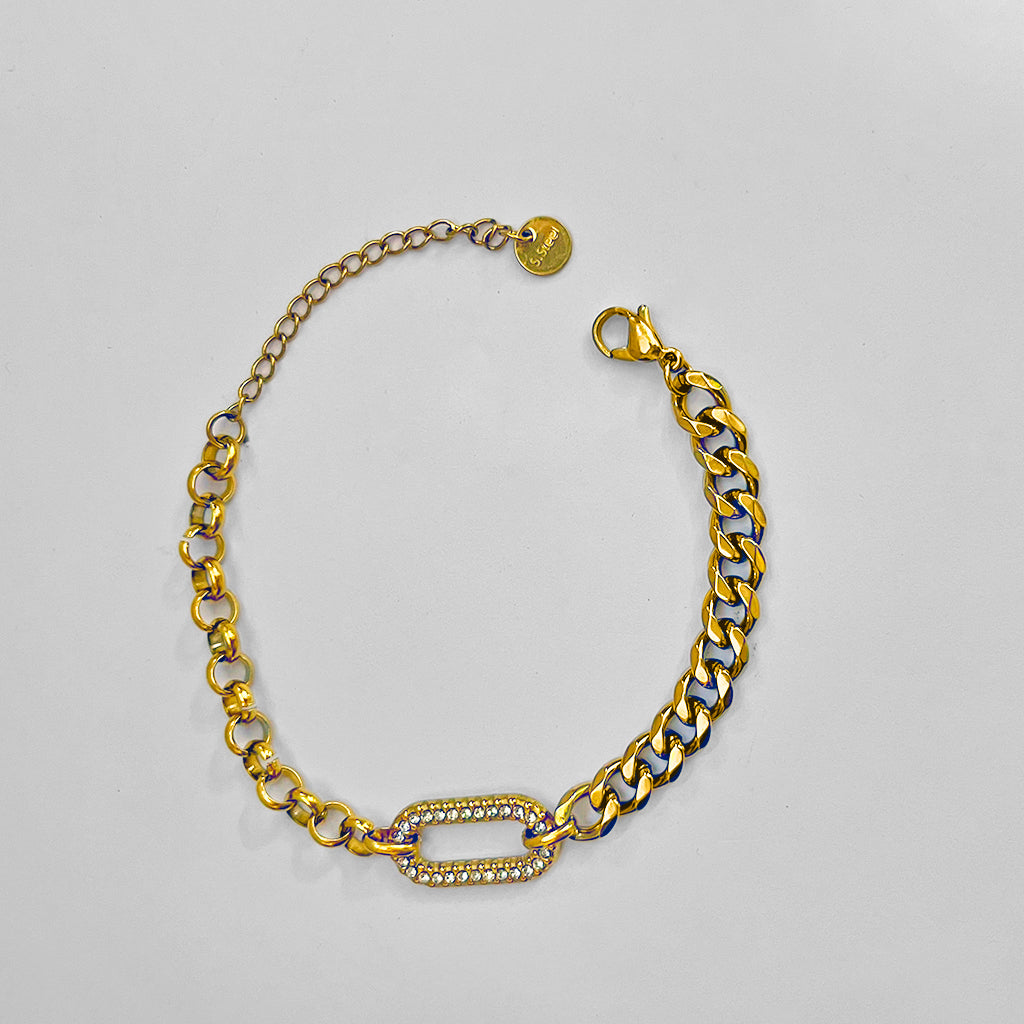 Golden Link Luxe Bracelet