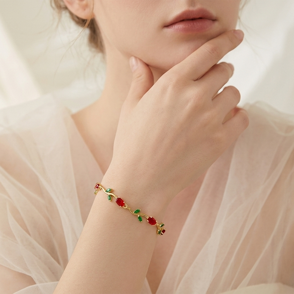 Midnight Vine Ruby & Emerald