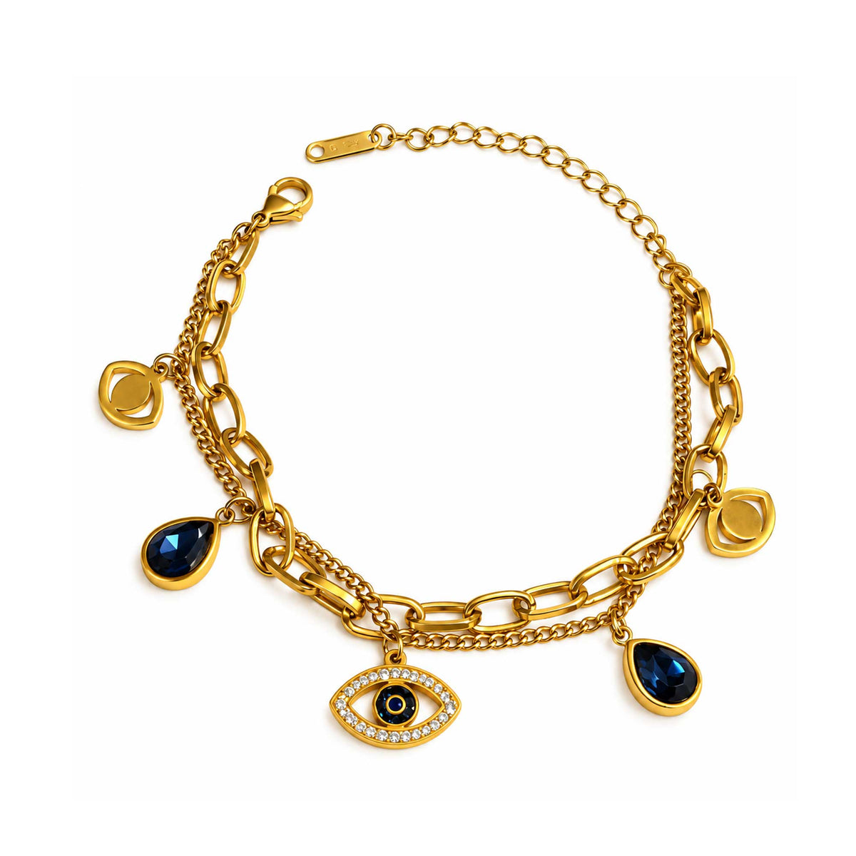 Evil Eye Charm Bracelet