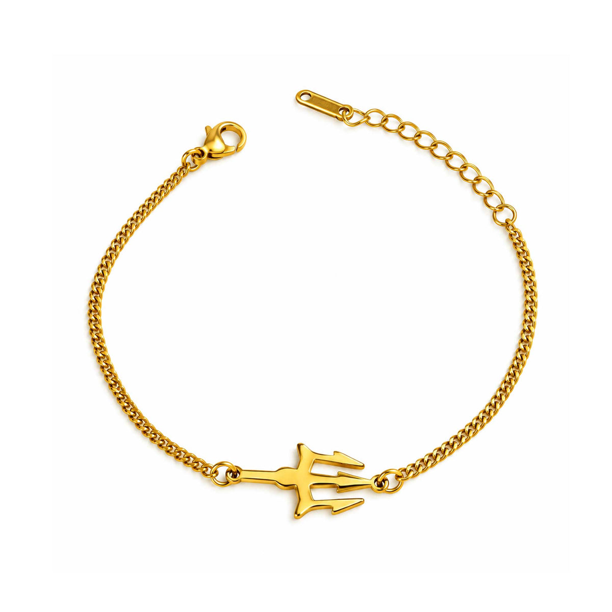 Trident Charm Bracelet