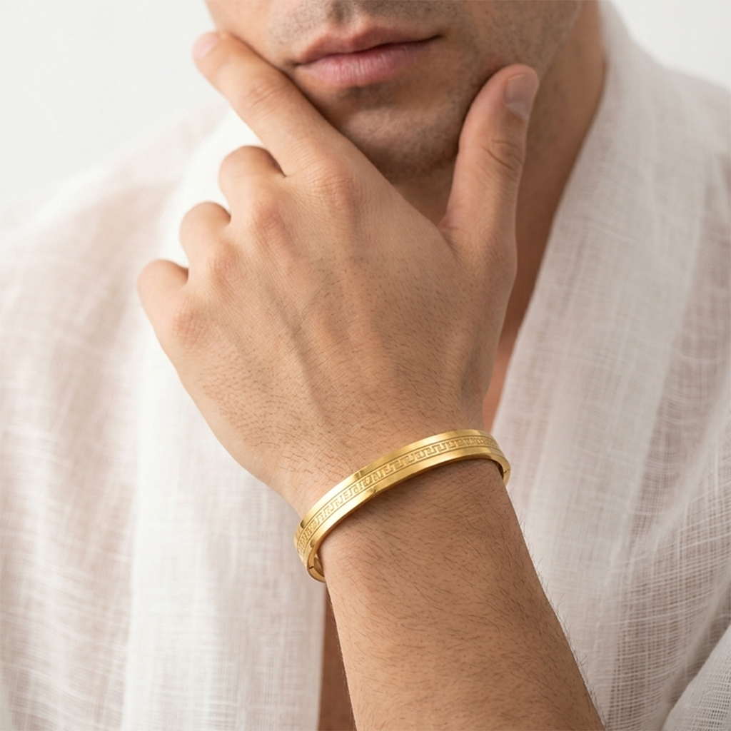 Golden  Crystal Bangle