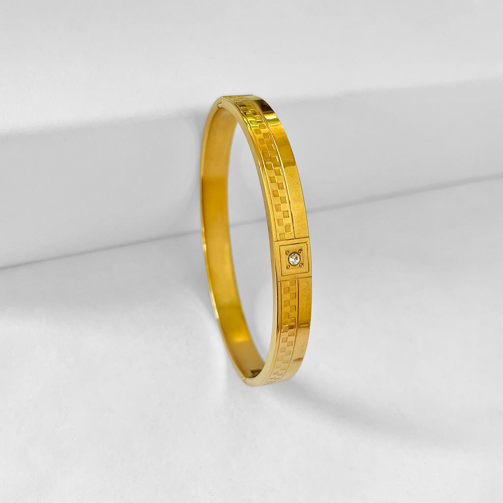 Golden  Crystal Bangle