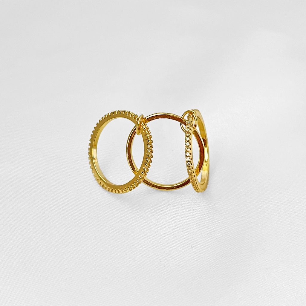 3 layer ring