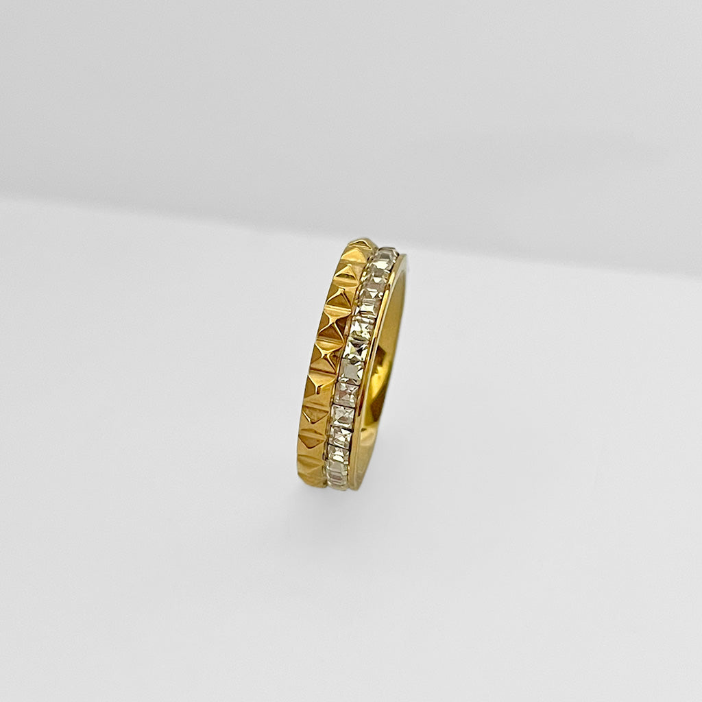 Luna Studded Ring